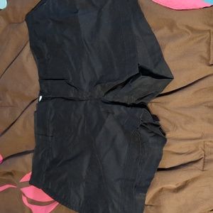 Black shorts